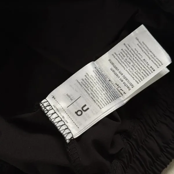 Lululemon Studio Wrap Skort Black Beige Shorts - 27