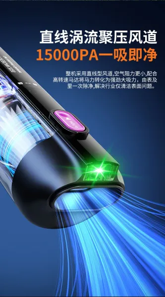 Design Orbedan 2028 Car Vacuum Cleaner White Portable Handheld Vacuum Electronics - 6