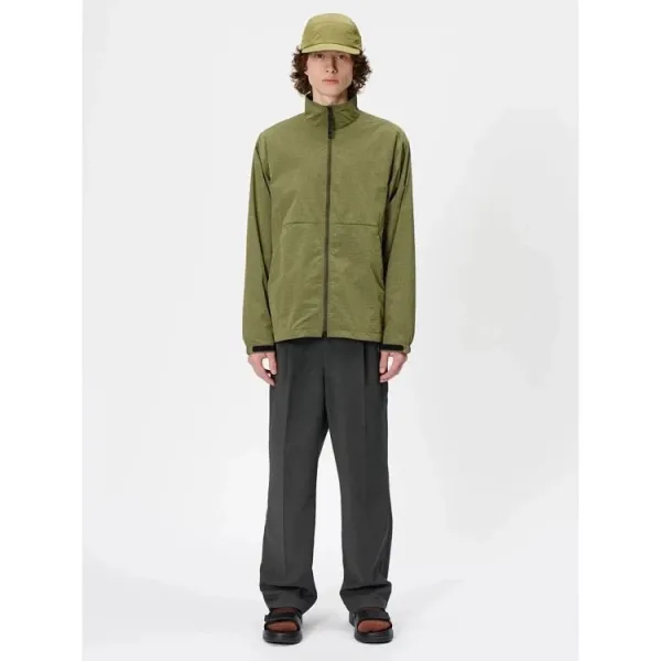 Design Goldwin Grid Tech Windbreaker Gray Jacket Outerwear.windbreaker - 11