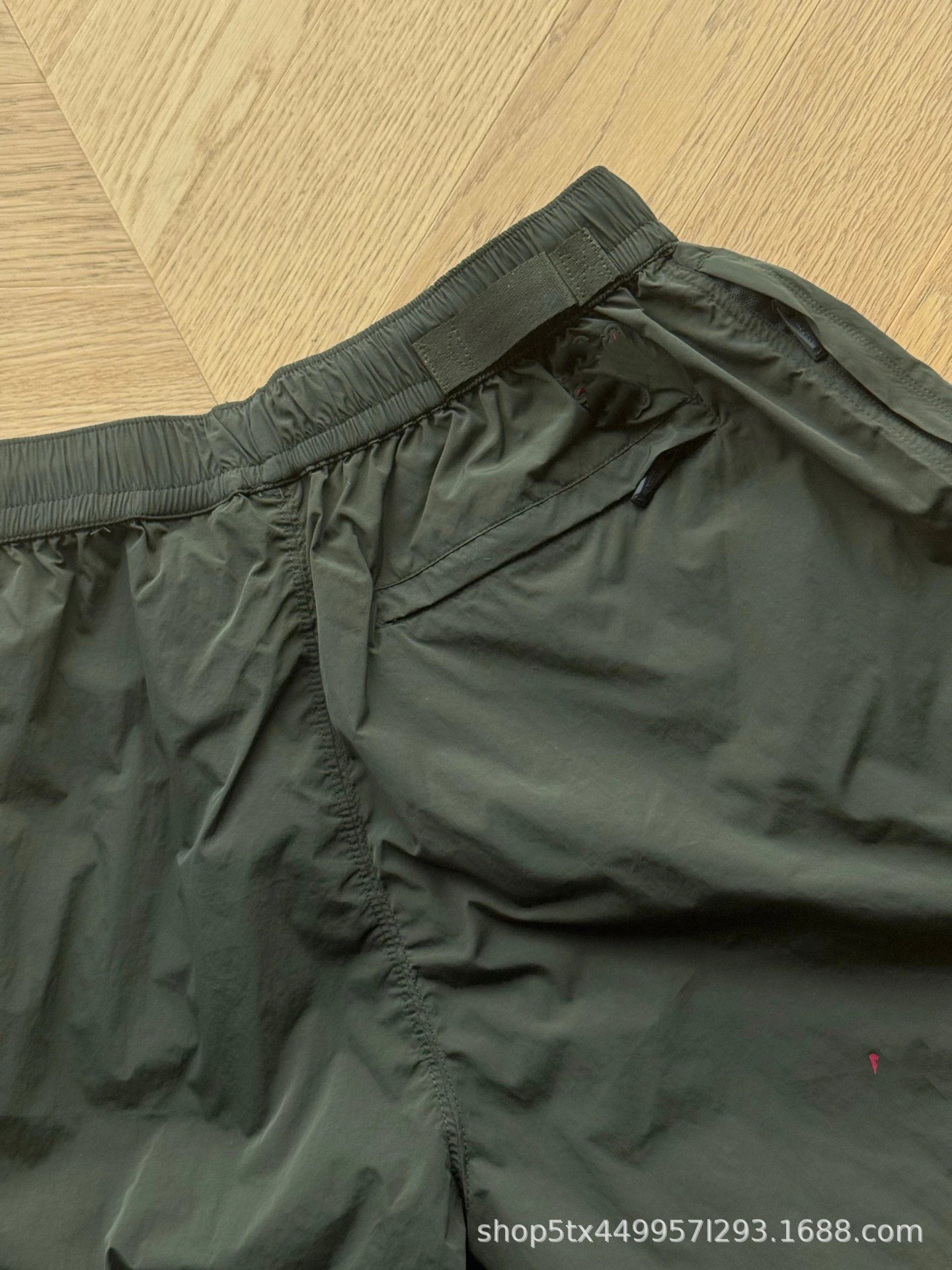 Design Minimalist Nylon Shorts Black - 11