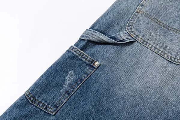 Carhartt Work In Progress Double Knee Shorts Black Denim - 21