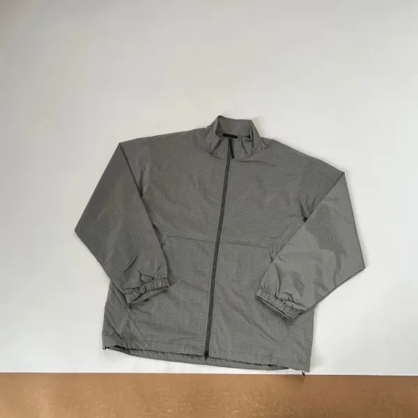 Design Goldwin Grid Tech Windbreaker Gray Jacket Outerwear.windbreaker - 22