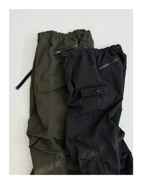 Design And Wander x ROA Cargo Pants Black and Olive Green Pants - 28