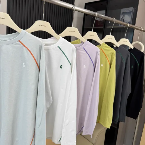 Design Umiqio / U Long Sleeve Base Layer Tee Lime Green Base Layer - 8