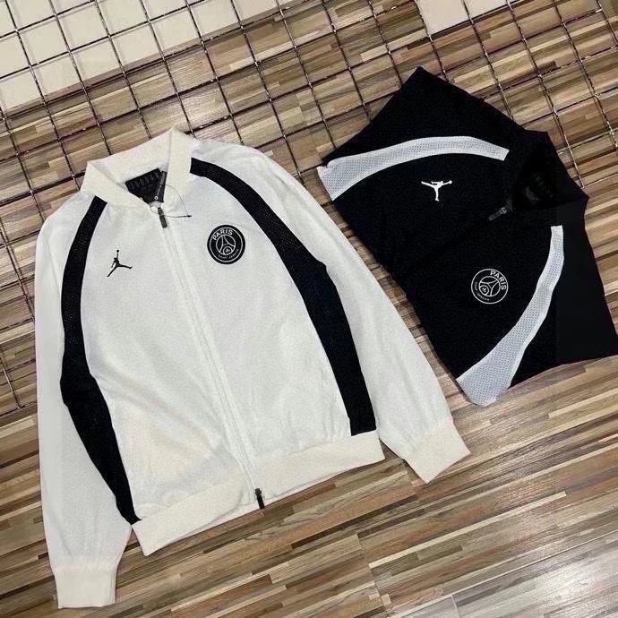 Air Jordan x Paris Saint-Germain Track Jacket Black / White Outerwear - 6