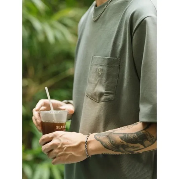 Design Goldwin Pocket T-Shirt White, Black, and Gray T-Shirts - 9