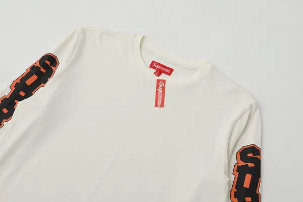 Supreme Sleeve Logo Long Sleeve T-Shirt Black - 11
