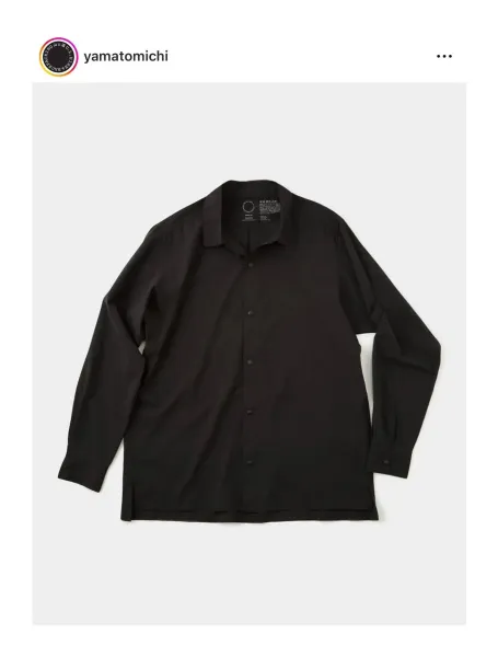 Design Yamatomichi UL # Shirt Beige / Black / Light Gray Shirt - 7