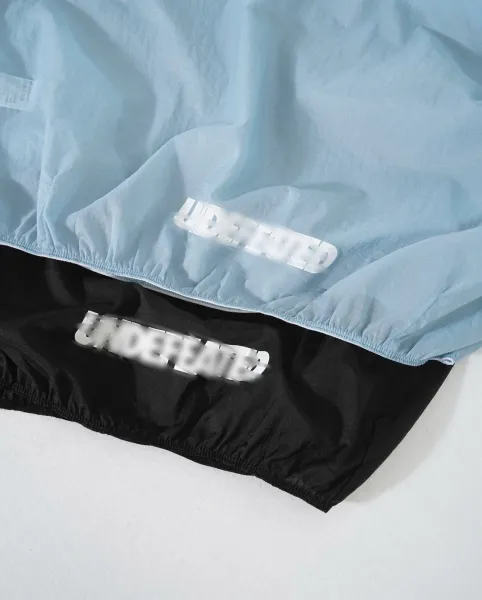 A Bathing Ape UNDEFEATED Windbreaker Black + Gray Shorts Set Outerwear - 9