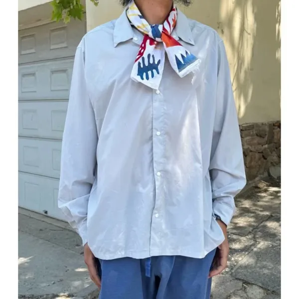 Design Yamatomichi UL # Shirt Beige / Black / Light Gray Shirt - 11