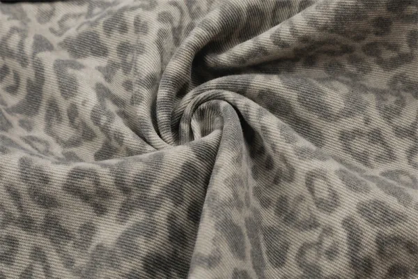 Moose Knuckles Star Leopard Print Denim Shorts - 16
