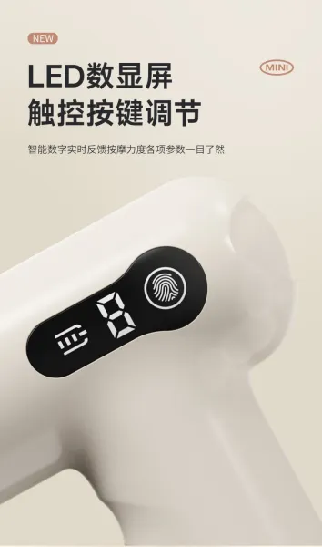 Design Percussion Massage Gun Black Electronics - 21