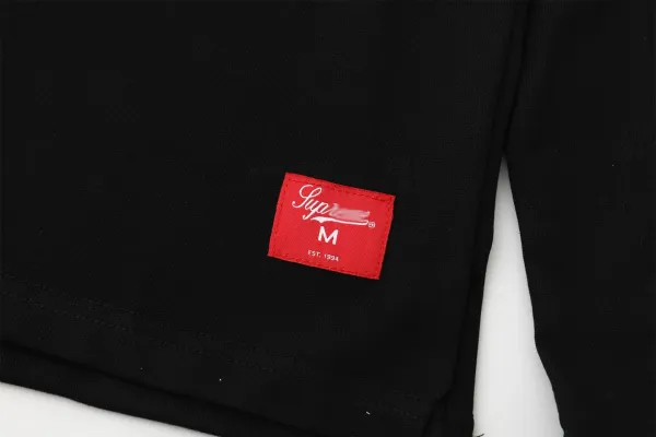 Supreme Football Jersey Black Gold Long-Sleeve Jersey - 19