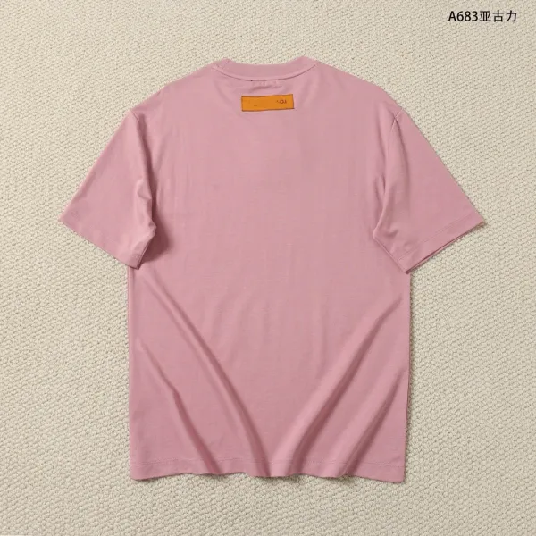 Valentino V Logo Embroidered White T-Shirt - 5