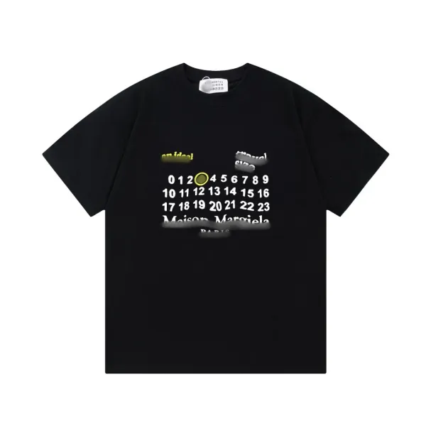 Design Abstract Spray Graffiti Black T-Shirt - 6