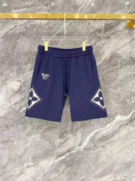 Louis Vuitton Monogram Diamond Shorts Navy - 1