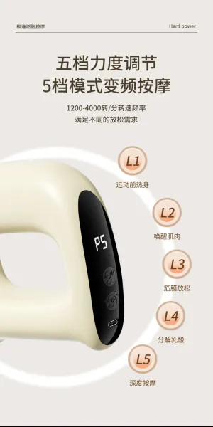 Design PS Portable Massager Beige Electronics - 19