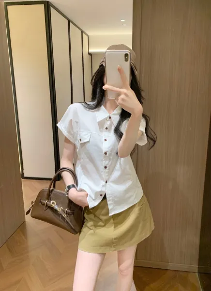 Polo Ralph Lauren Short-Sleeve Shirt White - 6
