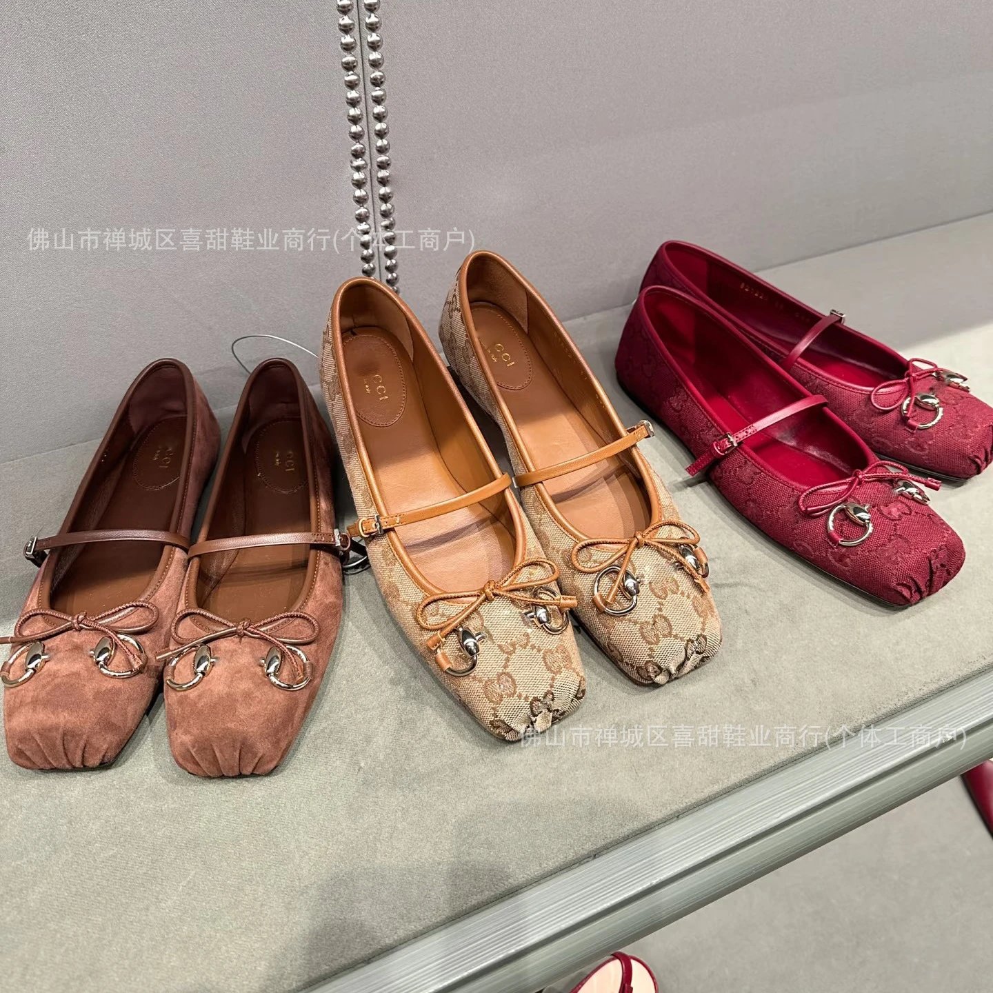 Gucci GG Marmont Mary Jane Heels Olive Green - 3