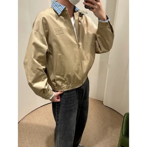Maison Margiela Tabi Bomber Jacket Beige Outerwear - 10