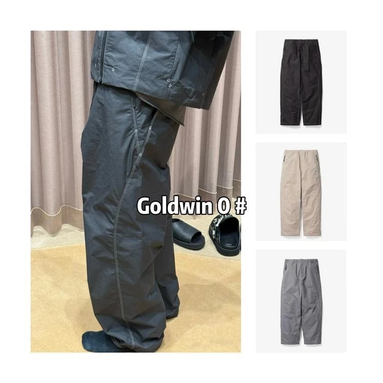 Design Goldwin 0# Technical Pants Black Pants