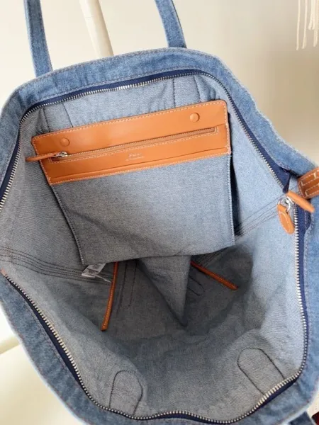 Polo Ralph Lauren Denim Tote Bag Blue - 28