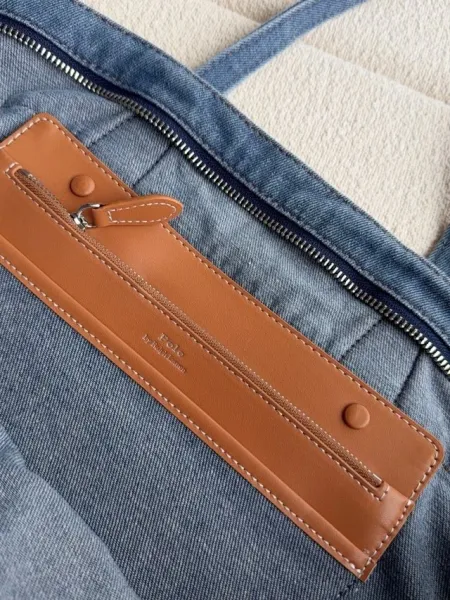 Polo Ralph Lauren Denim Tote Bag Blue - 31