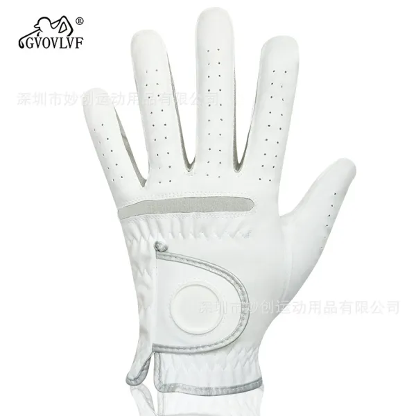 Design GVOLVLF Golf Glove White Gloves - 9