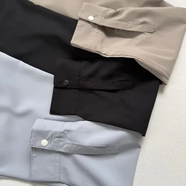 Design Yamatomichi UL # Shirt Beige / Black / Light Gray Shirt - 25
