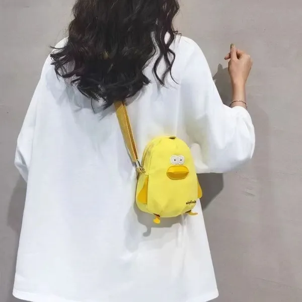 Design Fashiontoc Duck Mini Crossbody Bag Yellow Crossbody Bags - 17