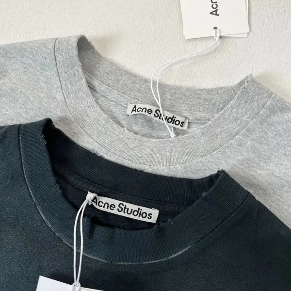 Acne Studios Stockholm 1996 Graphic T-Shirt Black and Gray - 28