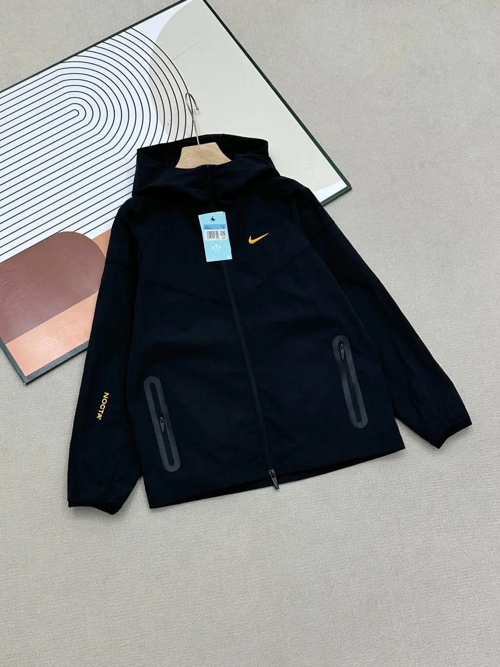 NOCTA Nike NOCTA Windrunner Black Hooded Jacket Windbreaker