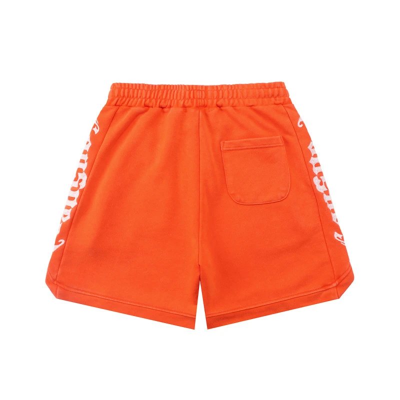 Hellstar Perforated Skull Print Shorts Black - 41