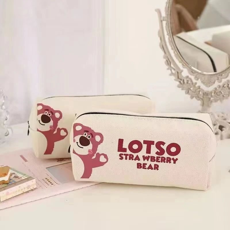 Sanrio Pompompurin Canvas Pouch Beige Bag Clutches - 14