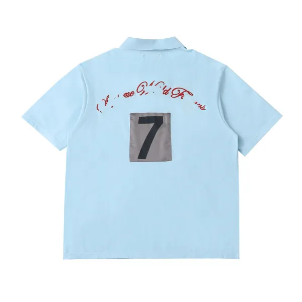 Comme des Garçons Play x Fred Perry Polo Shirt Light Blue - 7