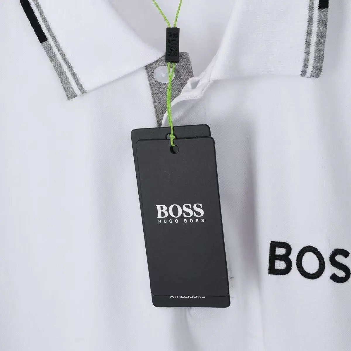 Hugo Boss Logo Polo Navy Blue Polo Shirt - 6