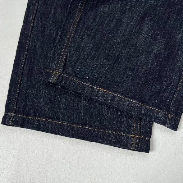 Design Grid-Check Windbreaker Jacket Gray, Wide-Leg Denim Jeans Dark Blue, Olive Canvas Sneakers Outerwear - 27