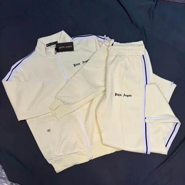 Palm Angels Track Jacket and Pants Set Sky Blue Tracksuit - 10