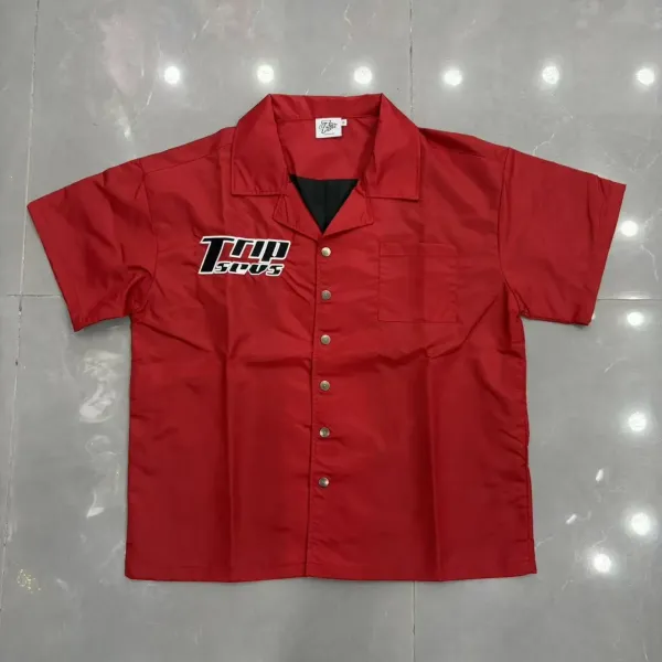 Design Trip Suv's Red Work Shirt - 1