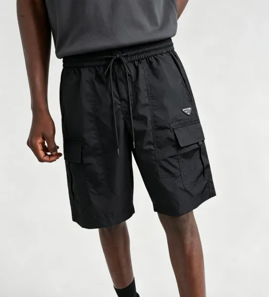 Prada Cargo Shorts Beige Shorts - 3