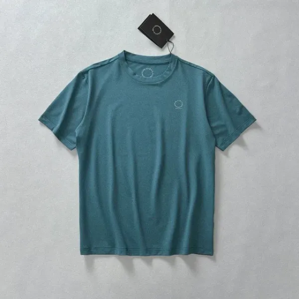 Design Yamatomichi Minimalist Performance T-Shirt Navy, Black, Teal, Gray T-Shirts - 23