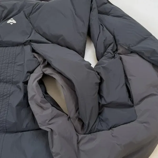 Design Puffer Vest Multi-Color Layered Outerwear - 37