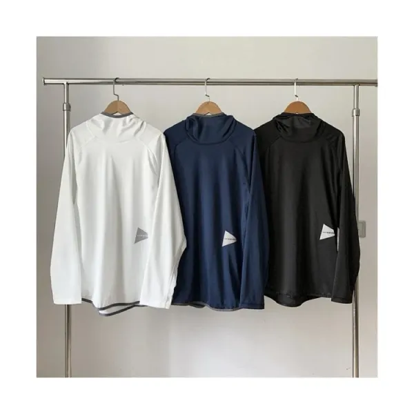 Design Hooded Long-Sleeve Top Black Hoodie - 16