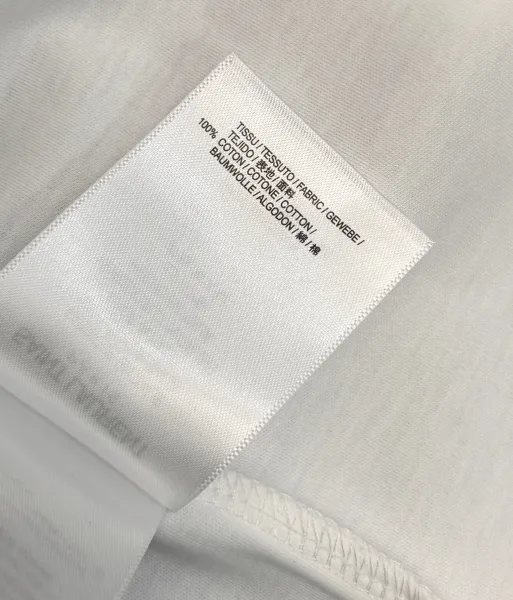 Saint Laurent Monogram Embroidered White T-Shirt - 13