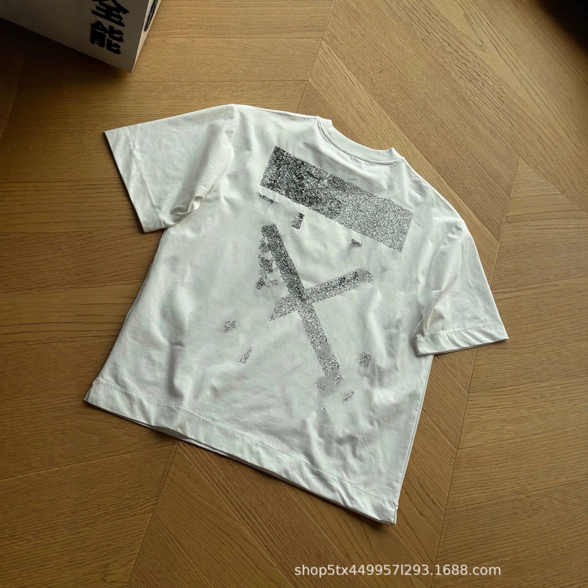 Plain White Cotton Crewneck Pocket T-Shirt