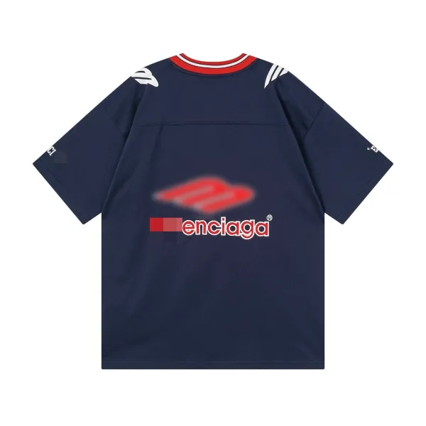 Design Enciaga Football Jersey Black Jersey - 13