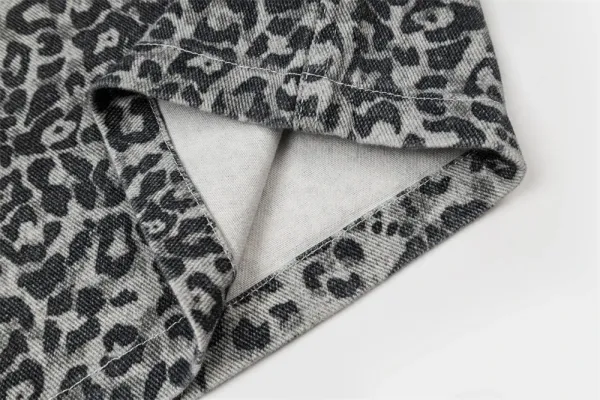 Design Dark Harvest Leopard Print Wide-Leg Shorts - 13