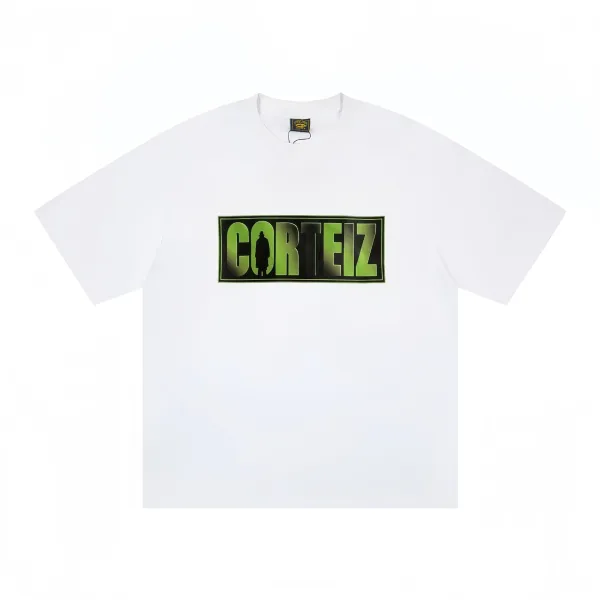 Corteiz Logo Graphic T-Shirt White - 1