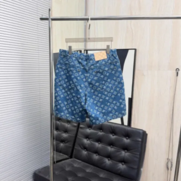 Louis Vuitton Monogram Denim Shirt Blue - 7