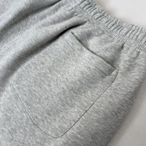 Design Oversized Metallic Knit Sweater Gray Sweatpants Black Leather Hobo Bag - 23